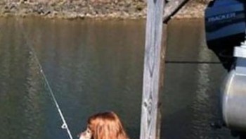 Si pemancing punya rambut yang bagus ya. Foto: reddit.com/confusing_perspective