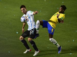 Brasil Lawan Argentina Berakhir Seri, Fred Sesali Hal Ini