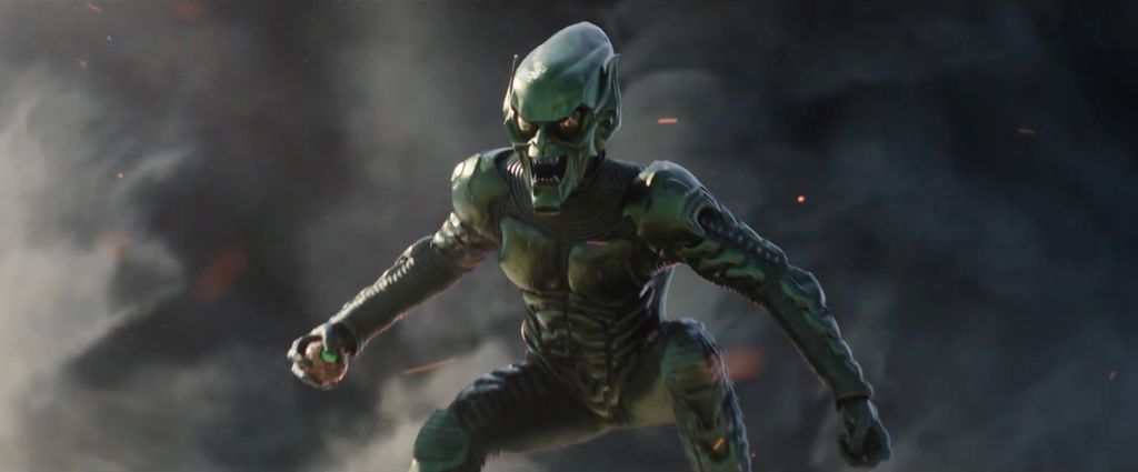Penampilan Green Goblin di Spider-Man.