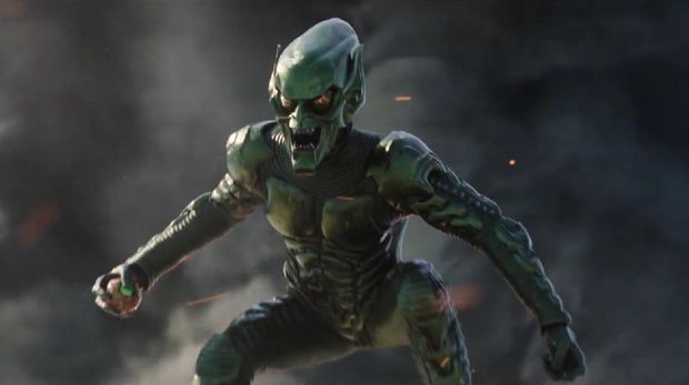 Penampilan Green Goblin di Spider-Man.
