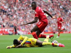 Ibrahima Konate, dari RB Leipzig ke Liverpool dengan transfer 40 juta euro. Foto: Getty Images/Clive Brunskill