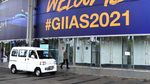 Wuss... Jokowi Jajal Mobil Listrik Minicab-MiEV