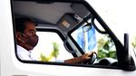 Wuss... Jokowi Jajal Mobil Listrik Minicab-MiEV