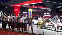 Kunjungan Presiden Joko Widodo ke pameran otomotif  berskala internasional tersebut dalam rangka melihat perkembangan terbaru industri otomotif nasional  dalam upaya mendukung pemulihan ekonomi nasional pada masa pandemi Covid-19.