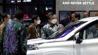 Pameran otomotif GIIAS 2021 berlangsung mulai 11-21 November 2021.