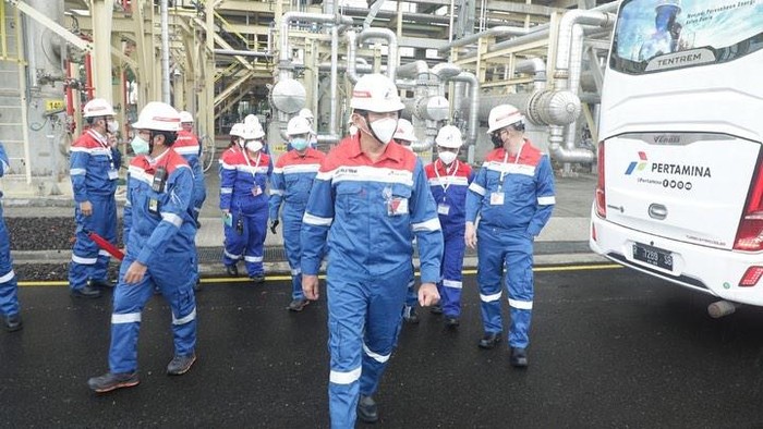 Komisaris Utama PT Pertamina Basuki Tjahaja Purnama alias Ahok