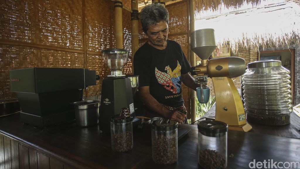 Uniknya Kopi Blue Tamblingan Beraroma Manis Cempedak Khas Desa Mundu