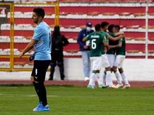 Kualifikasi Piala Dunia: Bolivia Hajar Uruguay 3-0