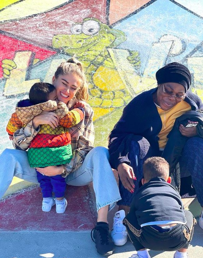 Kini Maria dan Paul Pogba telah memiliki dua putra. Foto: dok. Instagrm/@zulaypogba