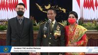 Jadi Panglima TNI, Andika Perkasa: Kehormatan Bagi Saya Dan Keluarga