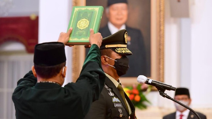 Pelantikan Panglima TNI Jenderal Andika Perkasa Pelantikan Panglima TNI Jenderal Andika Perkasa
