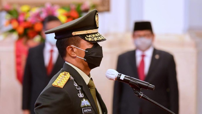 Pelantikan Panglima TNI Jenderal Andika Perkasa