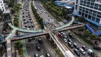 JPO tersebut juga akan dilengkapi dengan Anjungan Pandang Jakarta yang menunjukkan perkembangan Ibu Kota.