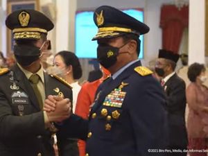 Pesan Marsekal Hadi ke Jenderal Andika yang Resmi Jabat Panglima TNI