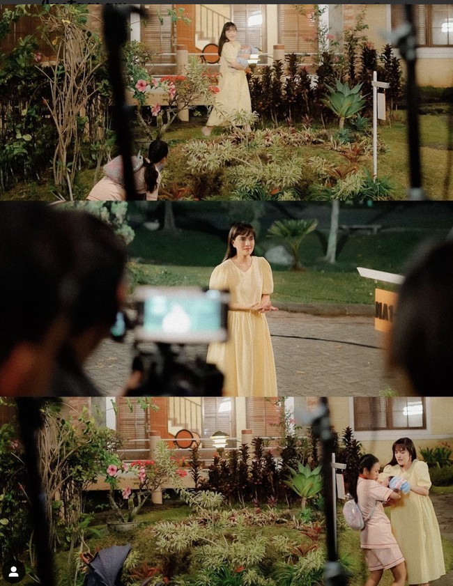 Shandy Aulia mengunggah penampilannya saat berakting di film terbarunya I Need You Baby. Dia tampak berperan sebagai seorang ibu yang memiliki bayi. Foto: Instagram