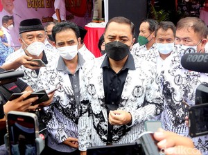 Pembelajaran Tatap Muka SD-SMP di Surabaya Bisa Diikuti 100 Persen Siswa