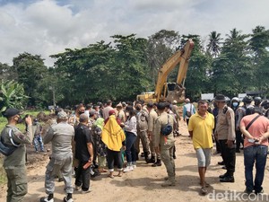 Warga di Manado Belum Terima Ganti Rugi Lahan-Tutup Lokasi Proyek Jalan