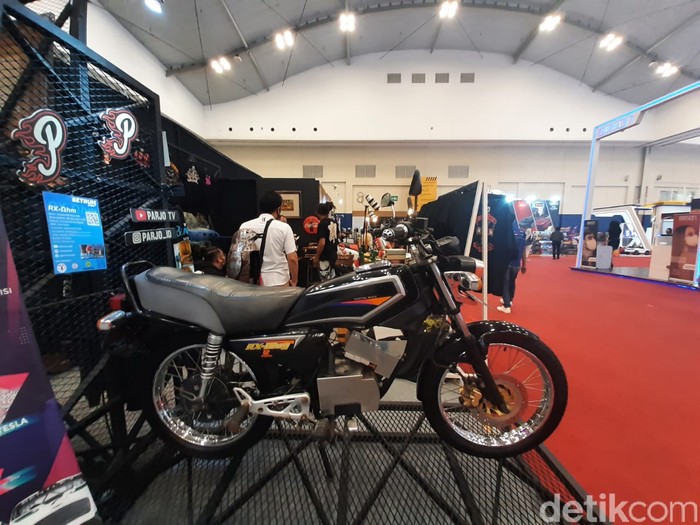 Yamaha RX-King disulap jadi motor listrik