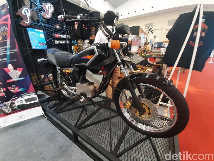 Penampakan RX-King Menyalahi Takdir, Jadi Motor Listrik Anti-berisik