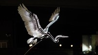Karya seni ringan bernama Heron.