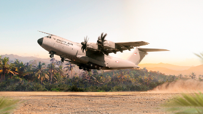 Kementerian Pertahanan Republik Indonesia telah memesan dua pesawat Airbus A400M dalam konfigurasi multiperan tanker dan angkut.