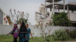 Penampakan Gedung SMAN 96 Jakarta yang Roboh