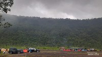 Area kemping Pasir Datar Tasikmalaya, bak kawasan Bromo