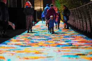 Indahnya Kelap-kelip Festival Cahaya di Durham Inggris