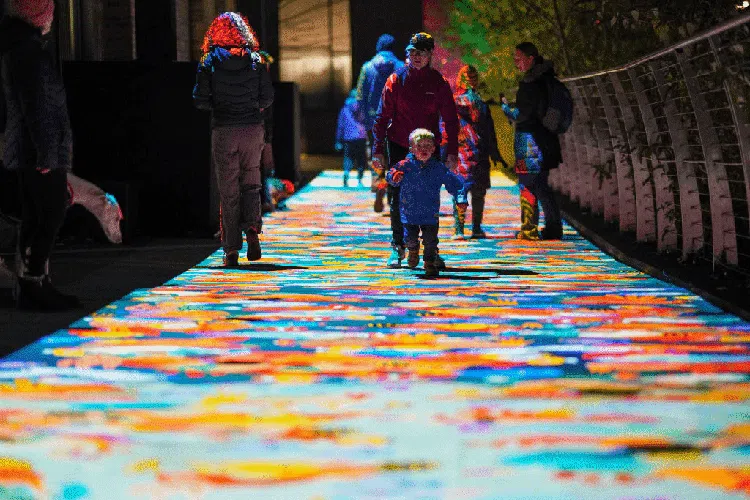 Indahnya Kelap-kelip Festival Cahaya di Durham Inggris