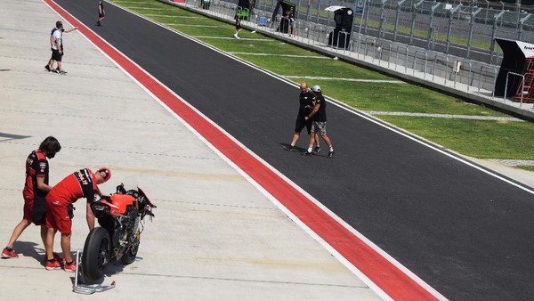 Geliat Sirkuit Mandalika Jelang Balapan WSBK