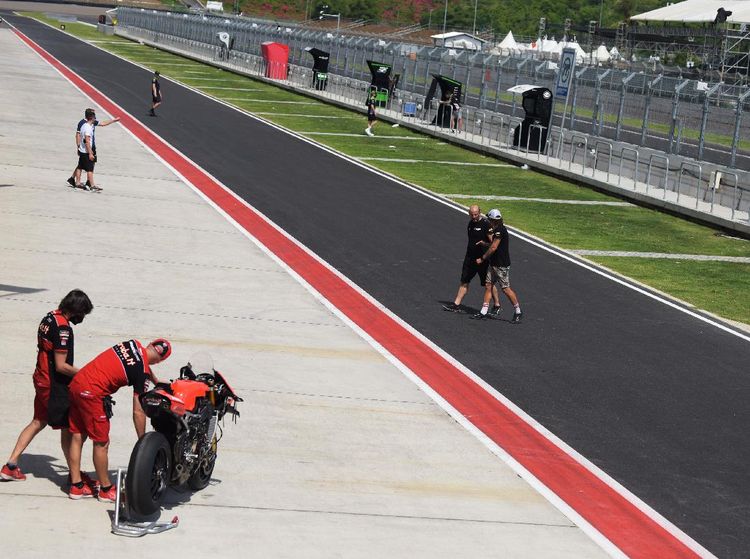 Geliat Sirkuit Mandalika Jelang Balapan WSBK