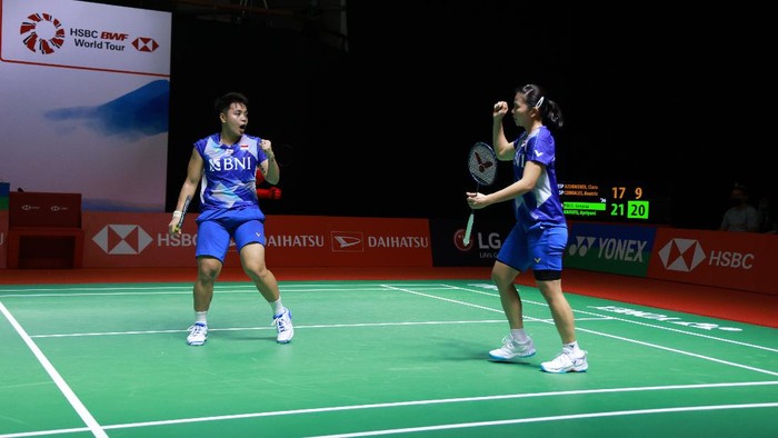 Greysia Polii, Apriyani Rahayu, Indonesia Masters 2021 MD Players name :
Greysia Polii -Apriyani Rahayu (INA )
Credit Photo : HUMAS PP PBSI
Location:
Hotel Westin Resort Nusa Dua Bali, Indonesia.
Order of Play Thursday, 18 November 2021
Result :
https://www.tournamentsoftware.com
or
https://bwfworldtour.bwfbadminton.com