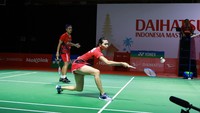 Di perempatfinal, Hafiz/Gloria akan berhadapan dengan ganda campuran Jepang Yuta Watanabe/Arisa Higashino. Foto: Dok. Humas PP PBSI