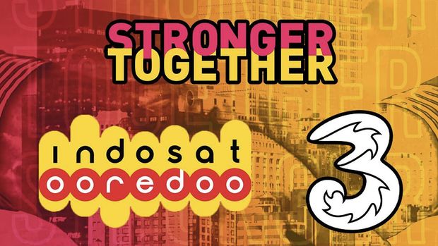 Merger Indosat dan Tri melahirkan Indosat Ooredoo Hutchison.