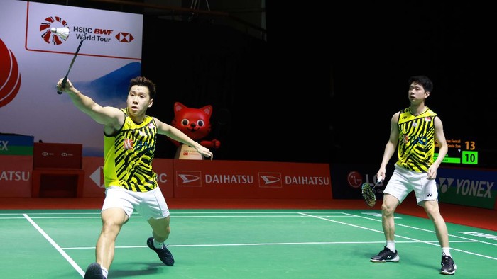 Kevin Sanjaya Sukamuljo, Marcus Fernaldi Gideon, Indonesia Masters 2021 MD Players name :
Marcus Fernaldi GIDEON - Kevin Sanjaya SUKAMULJO
Credit Photo : HUMAS PP PBSI
Location:
Hotel Westin Resort Nusa Dua Bali, Indonesia.
Order of Play Thursday, 18 November 2021
Result :
https://www.tournamentsoftware.com
or
https://bwfworldtour.bwfbadminton.com