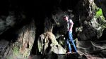 Jelajah Gua di Lanskap Bukit Bulan Jambi