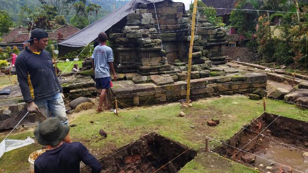 Melihat Candi Songgoriti Bangunan Tua Pernah Direkrontruksi Belanda