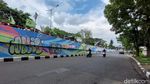 Mural di Flyover Pasupati Jadi Sasaran Vandalisme