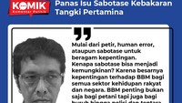 Mulanya, isu dugaan sabotase itu dilontarkan oleh Anggota Komisi VI DPR Fraksi PDIP, Adian Napitupulu. Adian merasa ada yang lucu jika tangki itu tersambar petir.