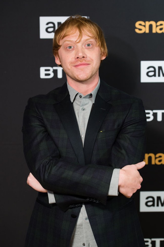 5. Rupert GrintSeperti Malfoy, Rupert memerankan salah satu karakter paling ikonik. Ia juga belum banyak tampil di film-film besar tapi cukup sukses di layar kaca. Pria 33 tahun itu berperan sebagai pemain dan produser serial Snatch yang dibintangi oleh aktor-aktor Inggris terkenal. Foto: Getty Images