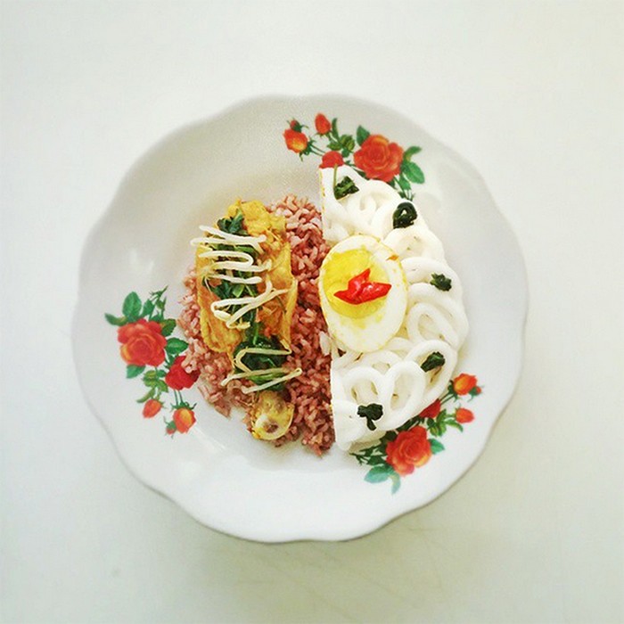 plating food makanan ndeso 10 Makanan Ndeso Indonesia Tampil Cantik dengan Plating ala Resto Bintang 5