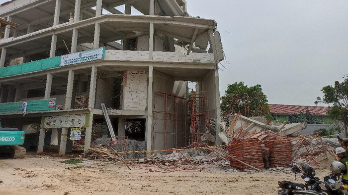 Situasi terkini di SMAN 96 Jakarta (Wildan-detikcom)