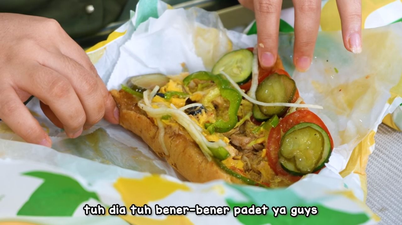 Tasyi Athasyia Cicip Subway, Ini Menu Favorit dan Rekomendasinya