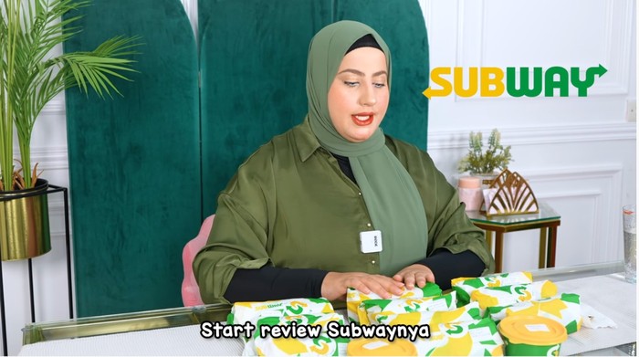Tasyi Athasyia Cicip Subway, Ini Menu Favorit dan Rekomendasinya