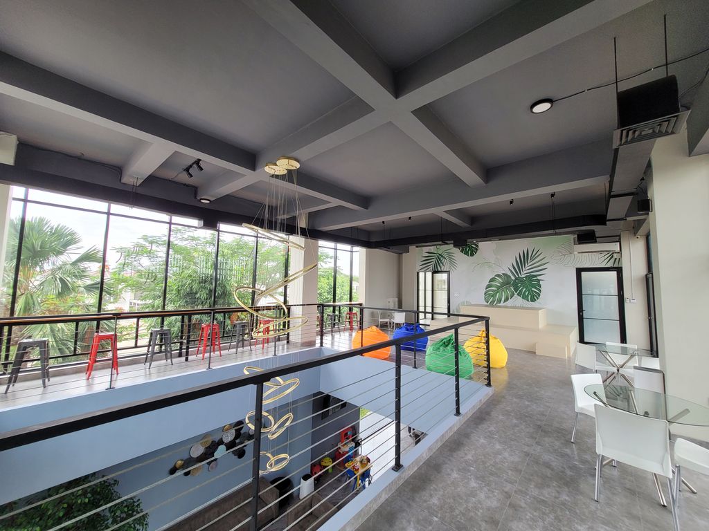 Tempat gym di Royal Living Tangerang.