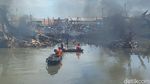 Titik Api Masih Muncul di Lokasi Kebakaran Kapal Pelabuhan Tegal