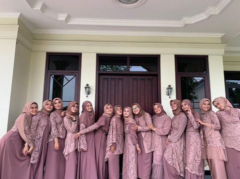 Viral jumlah bridesmaid di acara pernikahan.