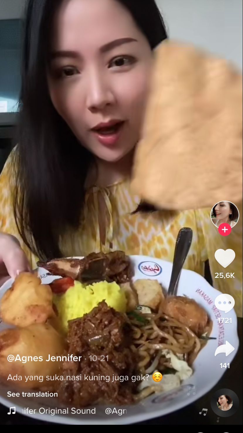 'Crazy Rich' Agnes Jennifer Balas Telak Netizen yang Sindir Piring Micin Miliknya