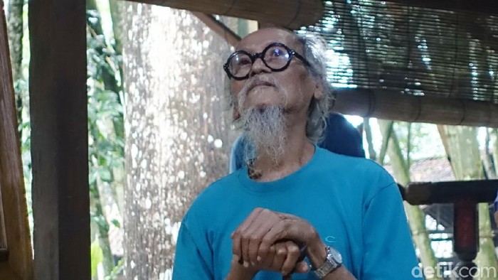 Penyerahan lukisan Berburu Celeng Merapi ke Museum Anak Bajang, Pakem, Sleman.