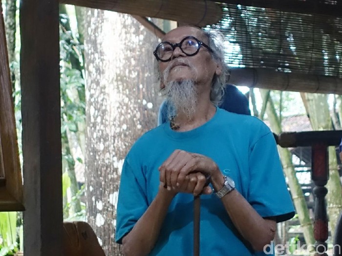 Penyerahan lukisan Berburu Celeng Merapi ke Museum Anak Bajang, Pakem, Sleman.